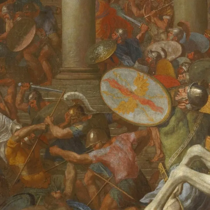 La Conquista Di Gerusalemme Da Parte Dell'Imperatore Tito Nicolas Poussin