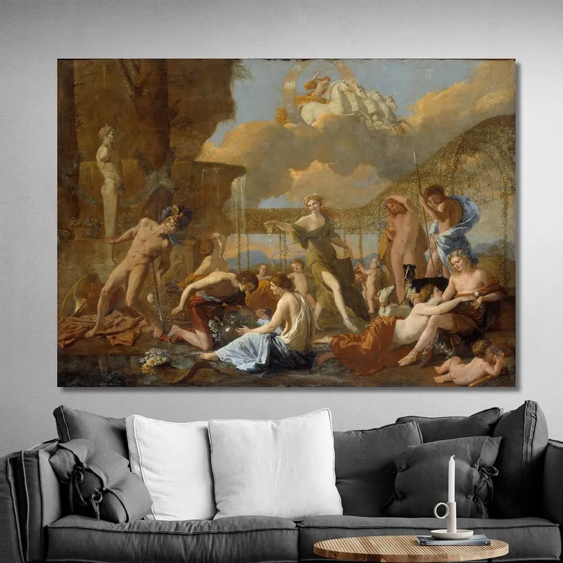 Das Reich Der Flora Nicolas Poussin
