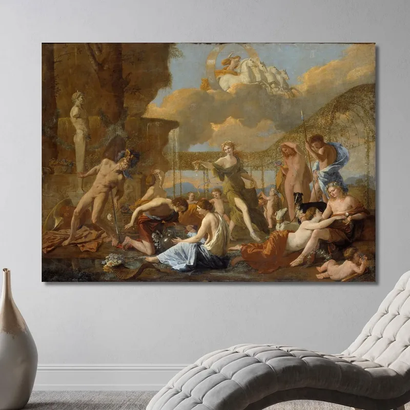 Das Reich Der Flora Nicolas Poussin