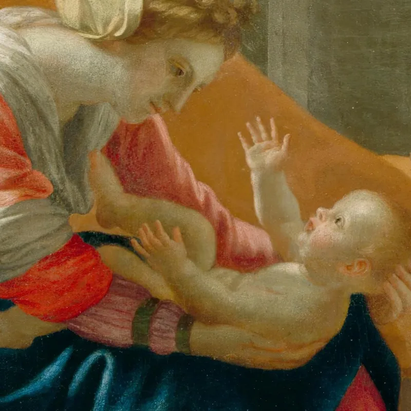 The Holy Family Nicolas Poussin