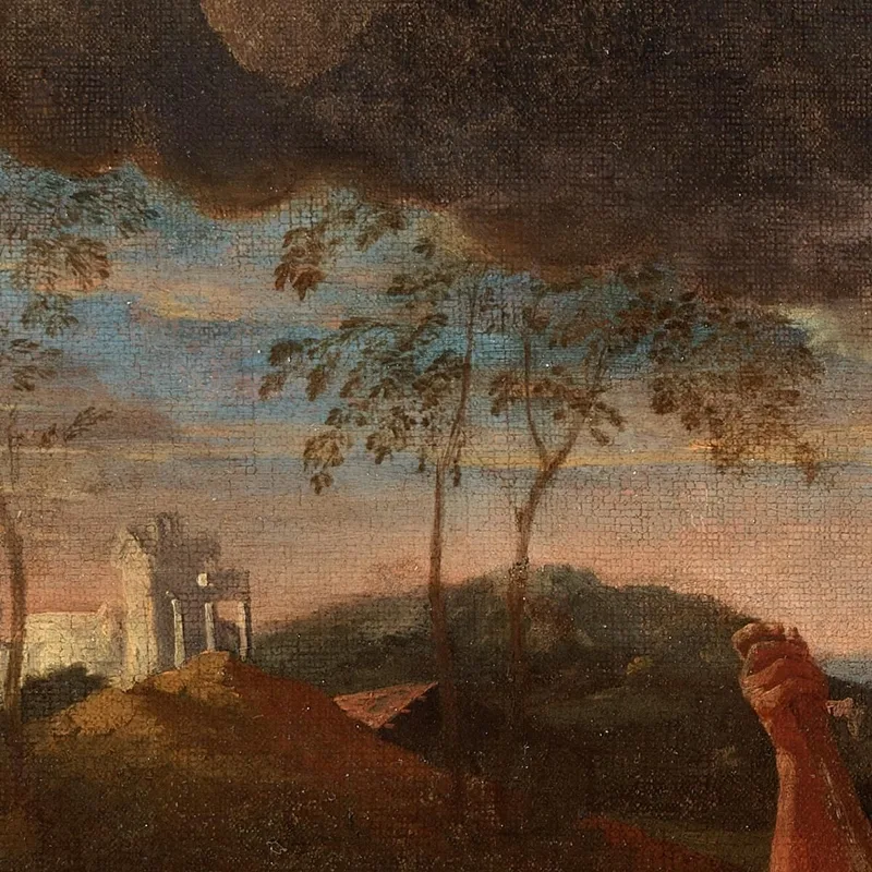 The Return Of The Holy Family To Nazareth Nicolas Poussin