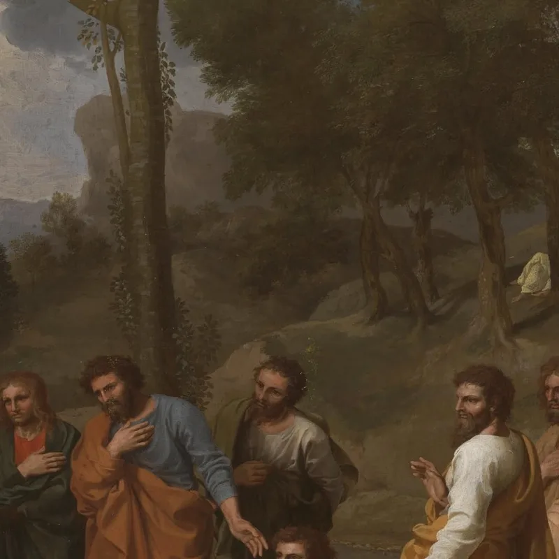 The Sacrament Of Ordination: Christ Presenting The Keys To Saint Peter Nicolas Poussin