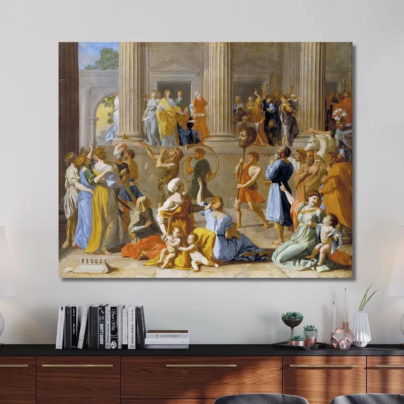 El Triunfo De David Nicolas Poussin