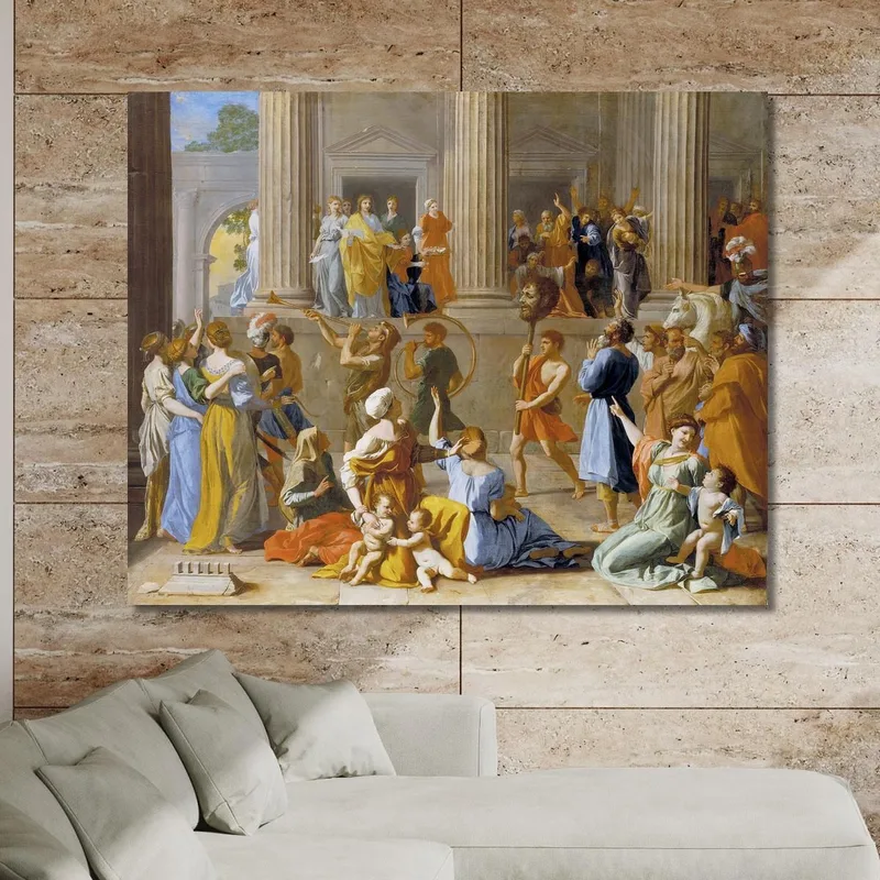 El Triunfo De David Nicolas Poussin