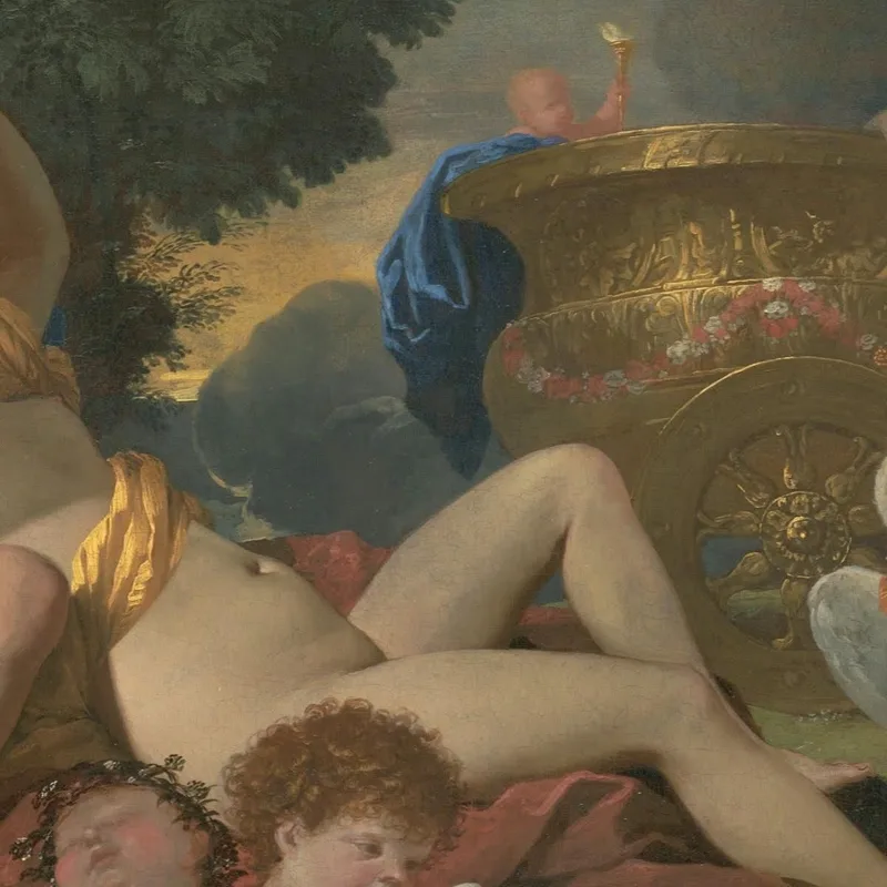 Venus Und Adonis Nicolas Poussin