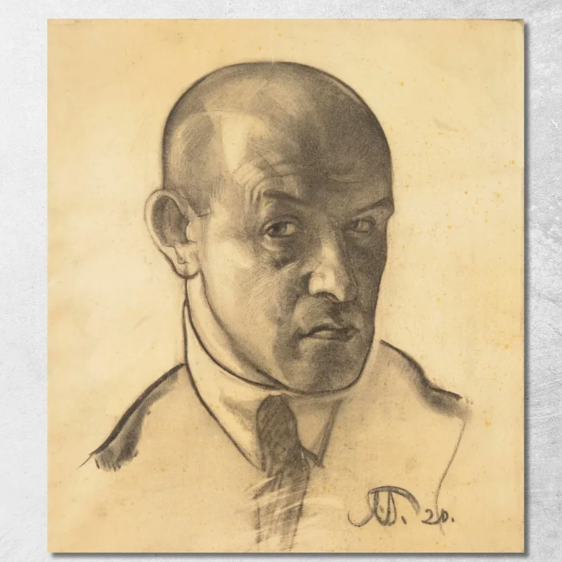 Self Portrait 2 Nikolai Triik canvas print