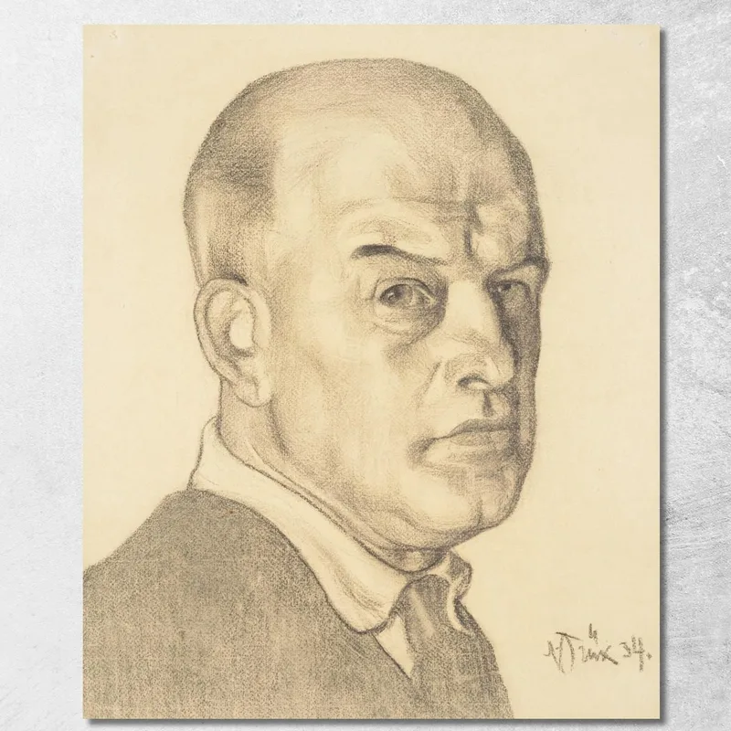 Self Portrait 4 Nikolai Triik canvas print