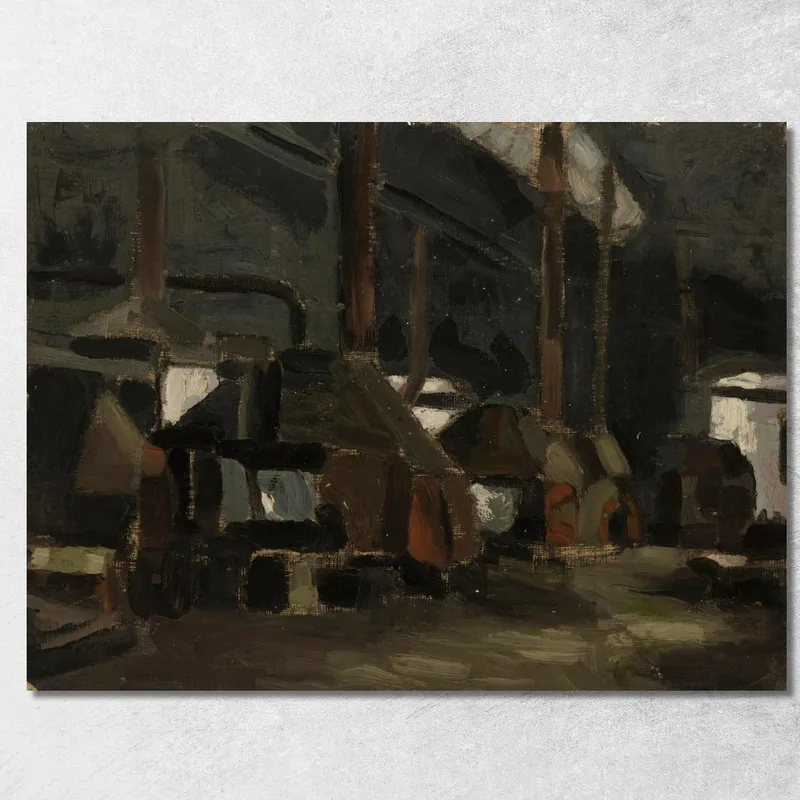 Interior Nikolai Triik canvas print