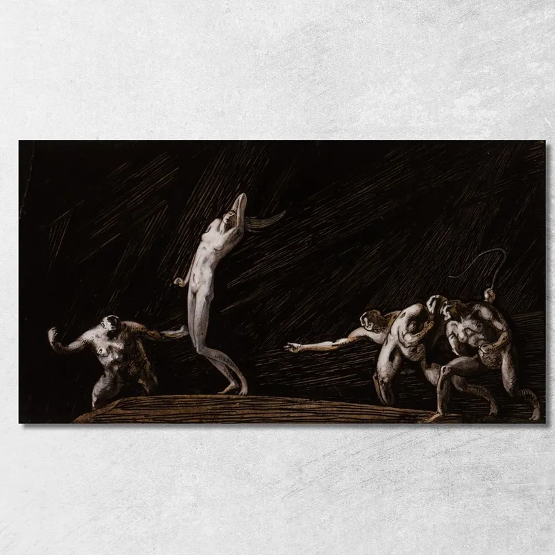 Hunting Nikolai Triik canvas print