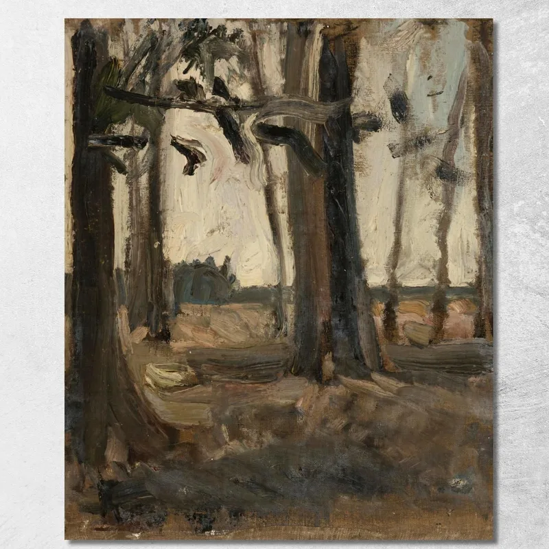 Forest Edge Nikolai Triik canvas print
