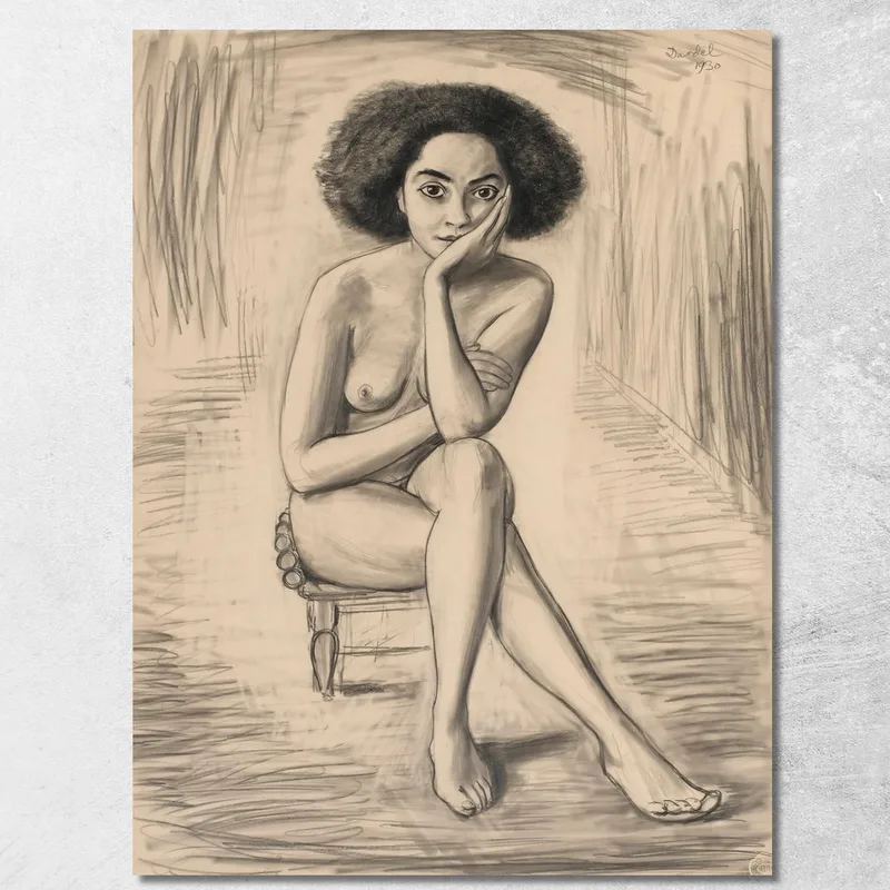 Aysha Nils Dardel drucken auf leinwand