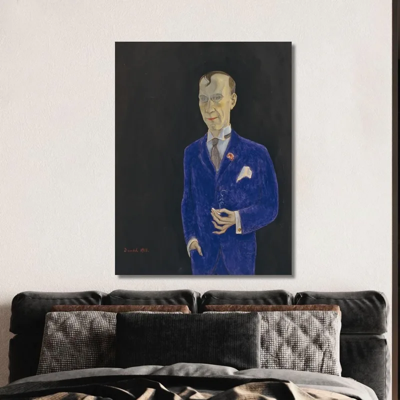 David Sprengel 1880-1941 Escritor Crítico Nils Dardel