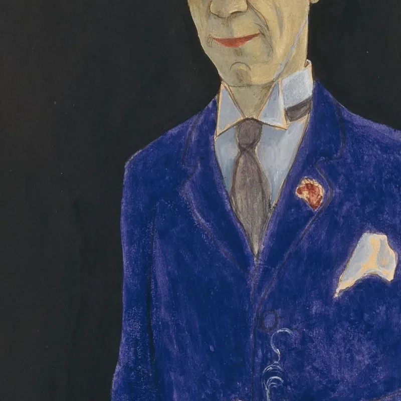 David Sprengel 1880-1941 Escritor Crítico Nils Dardel