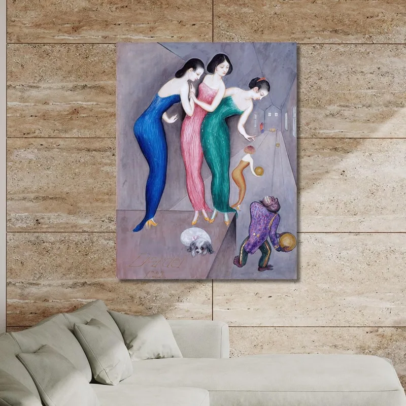 Sogni E Fantasie N.1 La Pista Da Bowling Nils Dardel