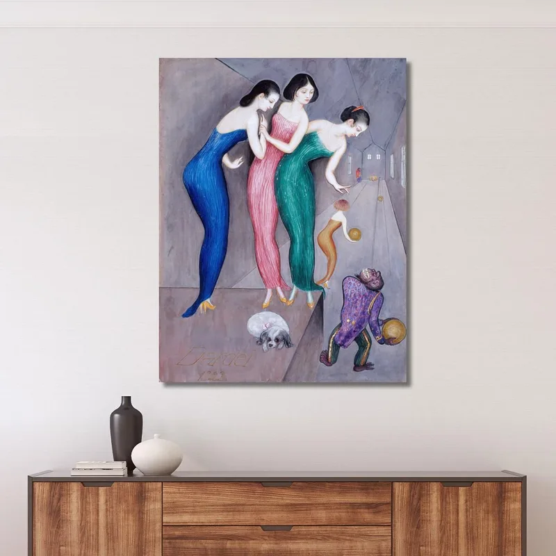Sogni E Fantasie N.1 La Pista Da Bowling Nils Dardel