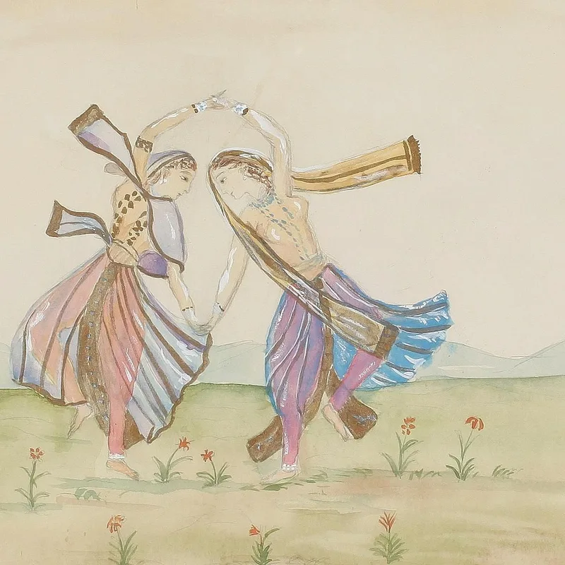 Griechischer Tanz Nils Dardel