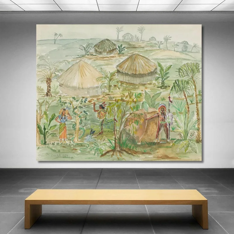 Indianerlager Nils Dardel