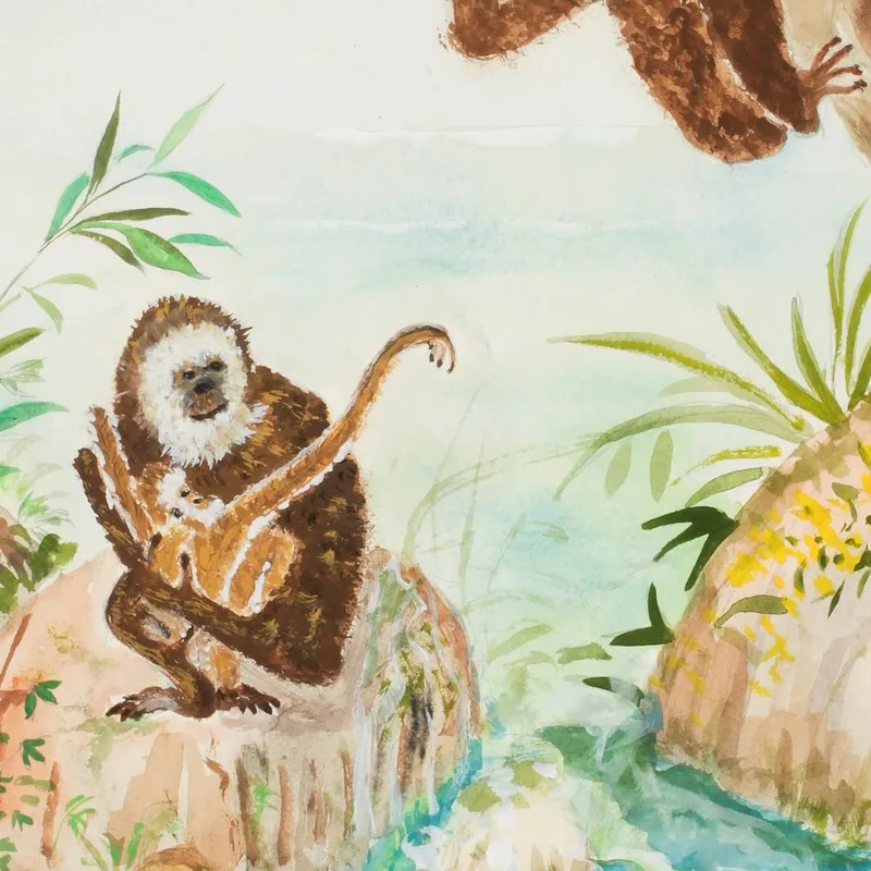 Singes Jouant Nils Dardel