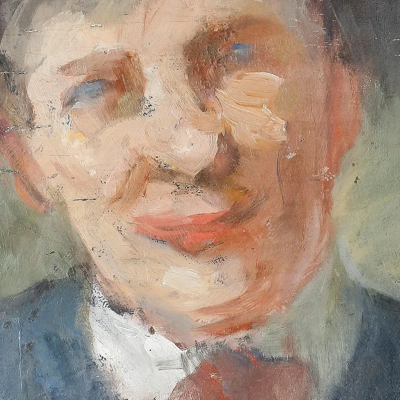 Óleo Sobre Lienzo Nils Dardel