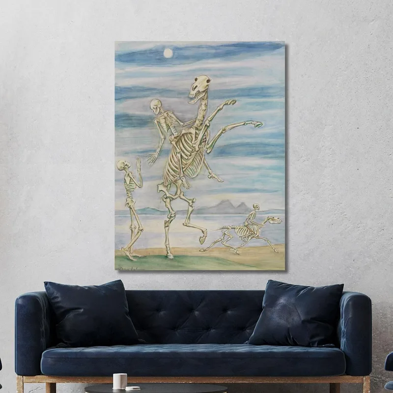 Squelette À Cheval Nils Dardel