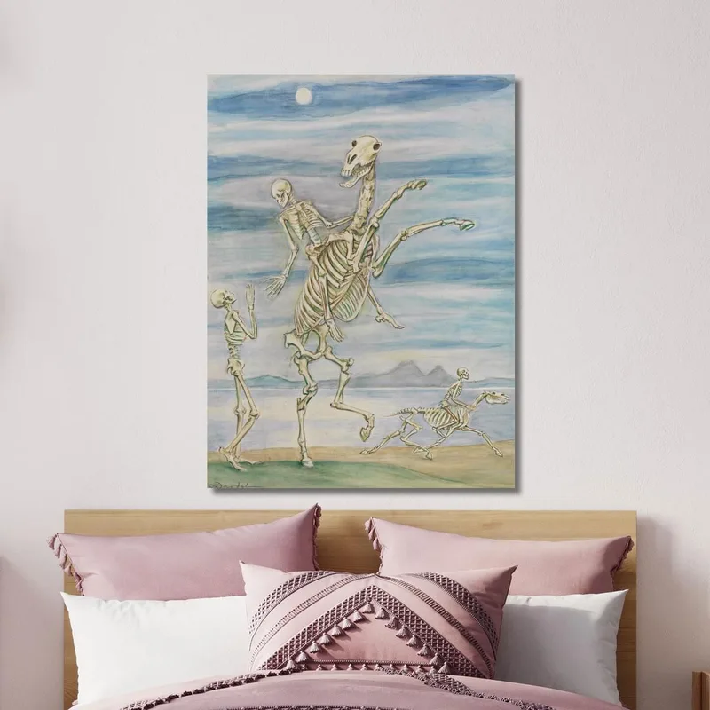 Squelette À Cheval Nils Dardel