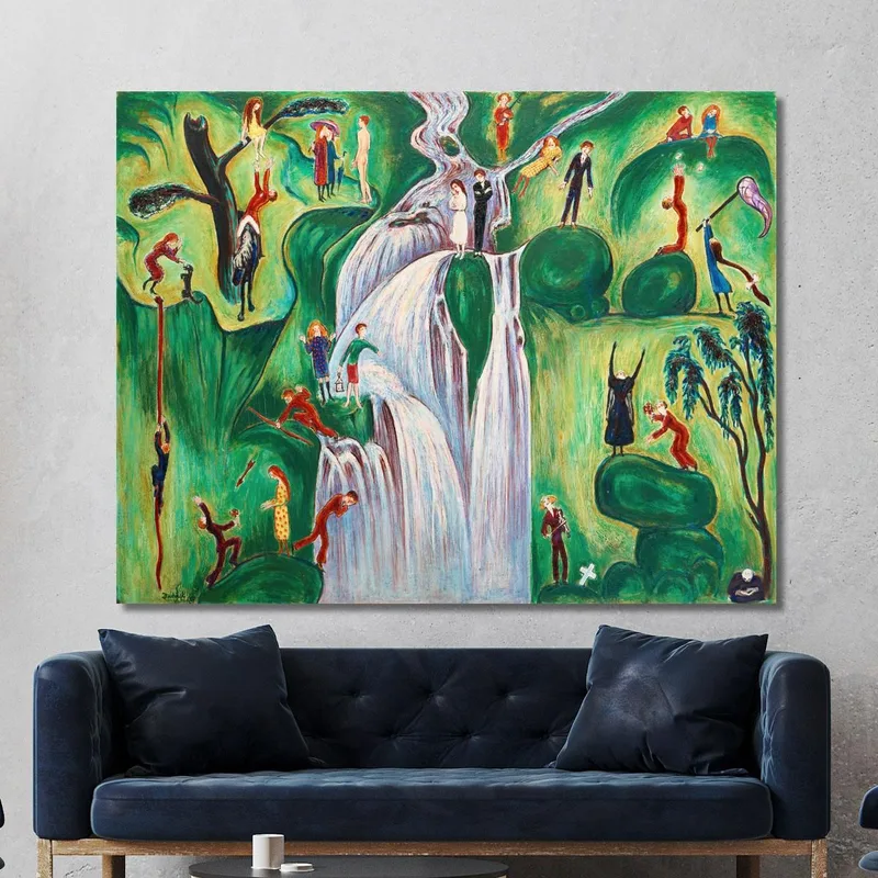 La Cascada Nils Dardel