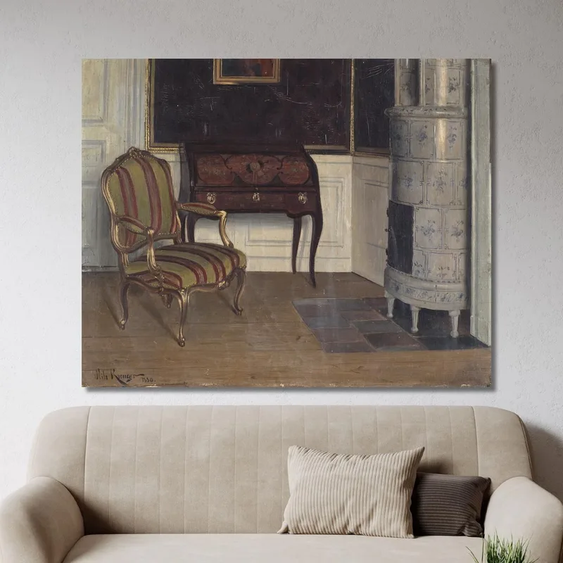 Château De Gripsholm Le Cabinet De La Princesse Nils Kreuger