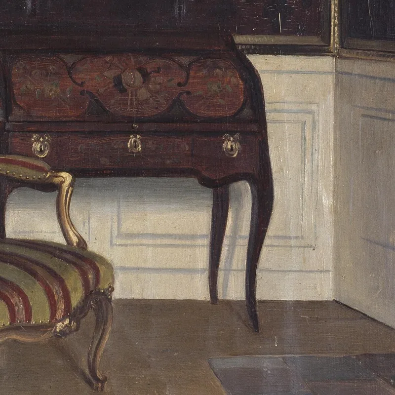 Château De Gripsholm Le Cabinet De La Princesse Nils Kreuger