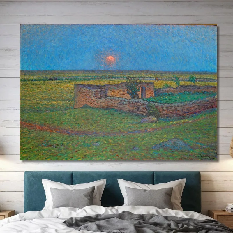 Lever De Lune Sur Öland Nils Kreuger