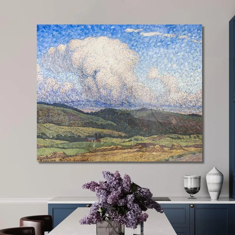 Nubes Iluminadas Por El Sol Nils Kreuger