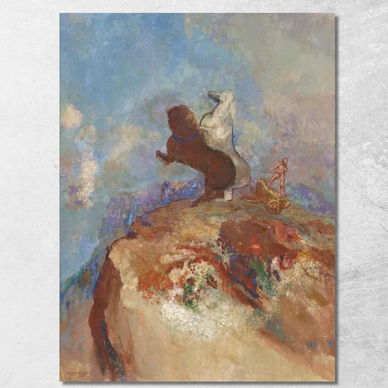 Apollo Odilon Redon drucken auf leinwand