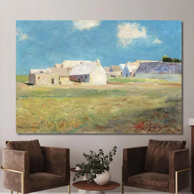 Village Breton Odilon Redon
