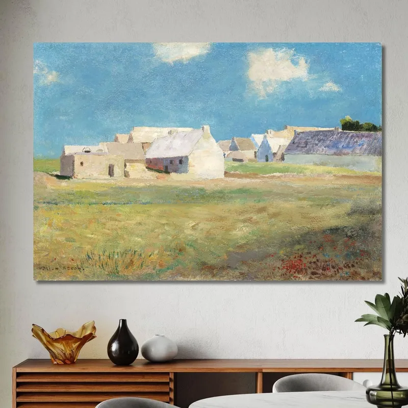 Village Breton Odilon Redon