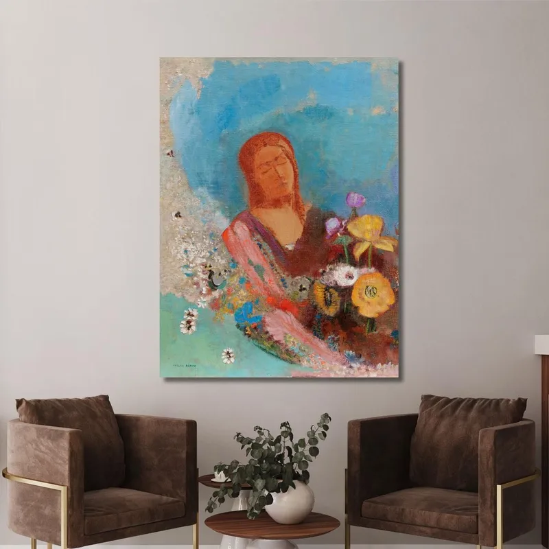 Ojos Cerrados Odilon Redon
