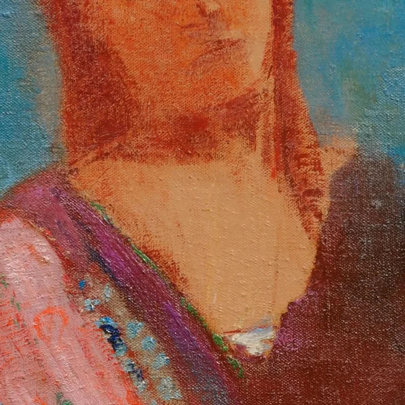 Ojos Cerrados Odilon Redon