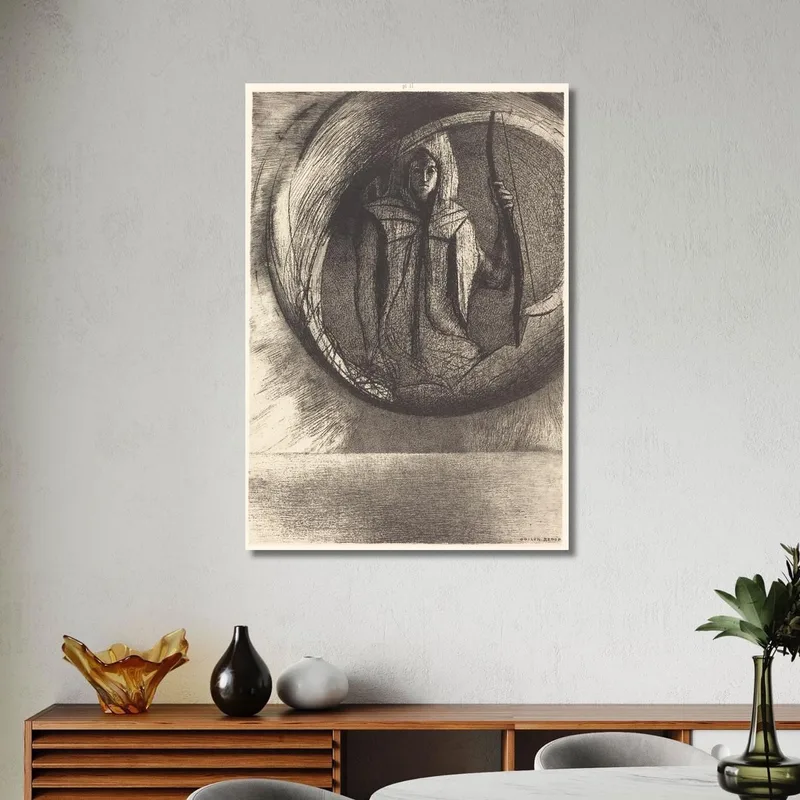 Et La-Bas L'Idole Astrale L'Apotheose Odilon Redon