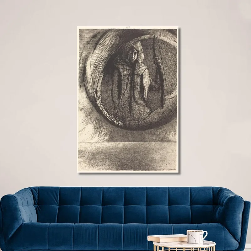 Et La-Bas L'Idole Astrale L'Apotheose Odilon Redon