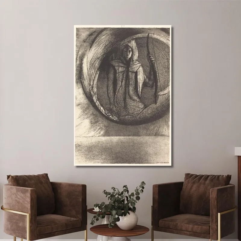 Et La-Bas L'Idole Astrale L'Apotheose Odilon Redon