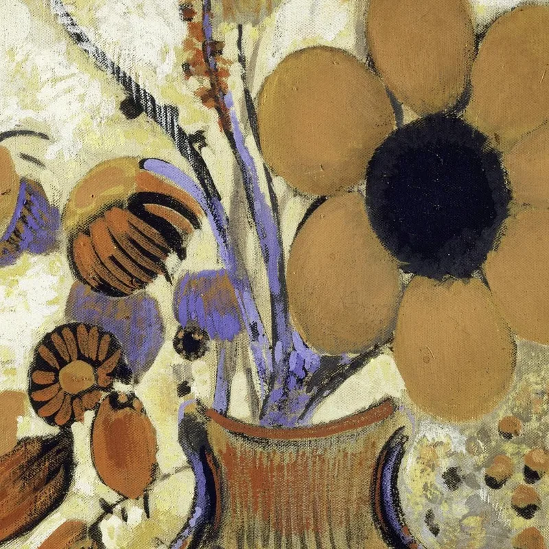 Jarrón Etrusco Con Flores Odilon Redon