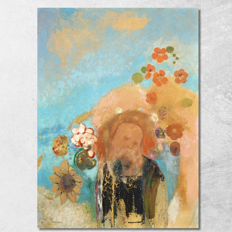 Evokation Von Roussel Odilon Redon drucken auf leinwand