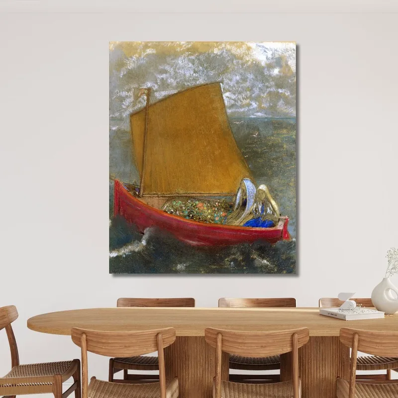 La Voile Jaune Odilon Redon