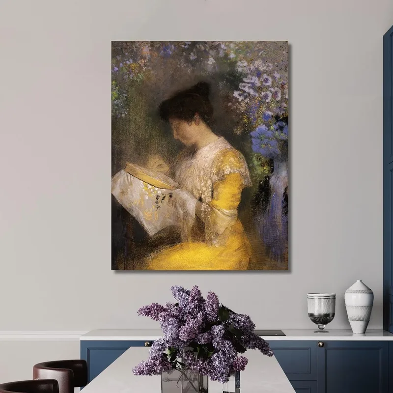 Mrs. Arthur Fontaine Marie Escudier Odilon Redon