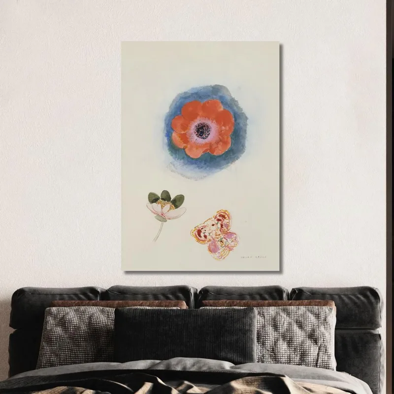 Studie Über Blumen Museum Der Schönen Künste Der Stadt Paris Odilon Redon