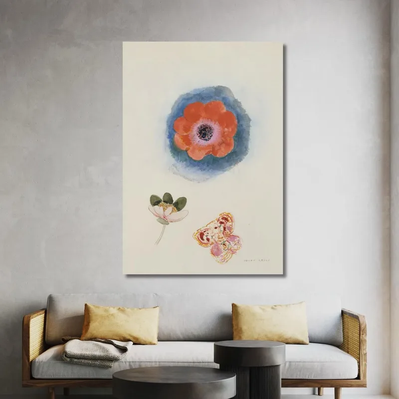 Studie Über Blumen Museum Der Schönen Künste Der Stadt Paris Odilon Redon
