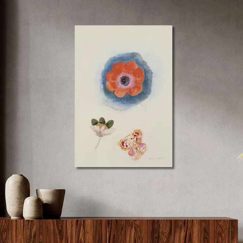 Studie Über Blumen Museum Der Schönen Künste Der Stadt Paris Odilon Redon