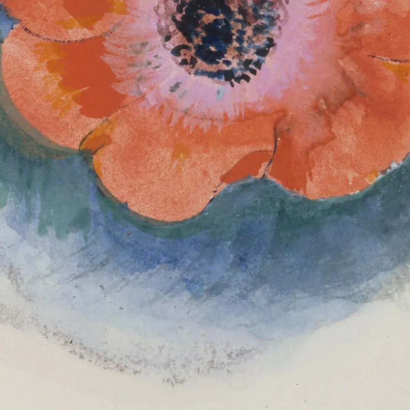 Studie Über Blumen Museum Der Schönen Künste Der Stadt Paris Odilon Redon