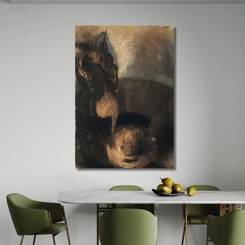 San Jorge Y El Dragón Odilon Redon