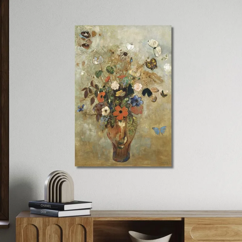 Natura Morta Con Fiori Odilon Redon