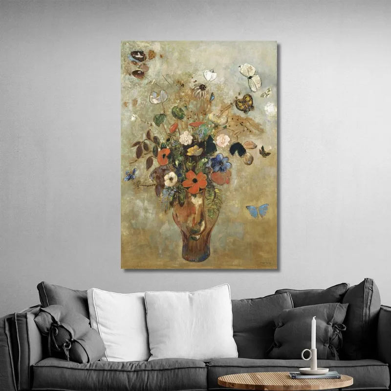 Natura Morta Con Fiori Odilon Redon