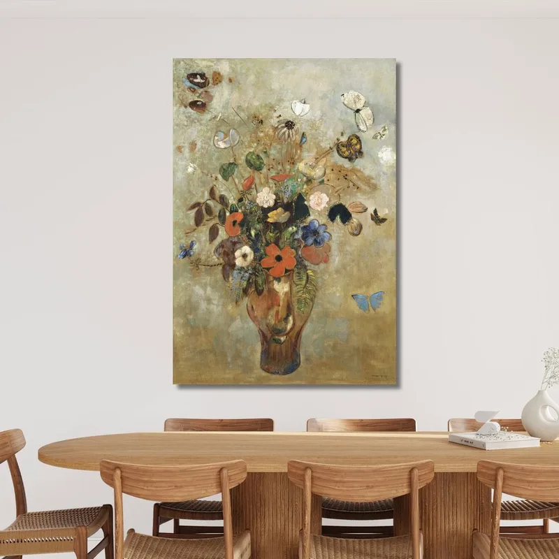 Natura Morta Con Fiori Odilon Redon